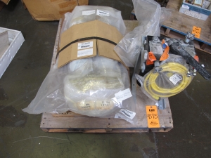 LOT TO INCLUDE: FILTER, OIL TYPE. 150 PSI/250 DEGREE F, 1" MNPT CONNECTION FOR MODEL DSRV-20-4, S/N 75041 AND 75042 DIESEL GENERATORS, (1) DUPLEX FILTER. LOADING & HANDLING FEE $15-4575